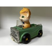 Кот на машине ссср с рубля