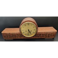 Огромные 70x25 настольные часы с боем. СССР. Рабочие