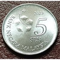 Малайзия 5 сенов, 2023    ( 2-3-7 )