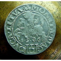Широкий грош 1536 .Январь.В состоянии UNC.