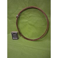 Провод обмоточный с двойной стекловолокнистой изоляцией ПСДКТ прямоугольный шинка 2,5х4,5 мм (СССР)