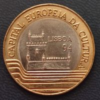 Португалия. 200 эскудо 1994 г. Лиссабон - культурная столица Европы 1994 г.