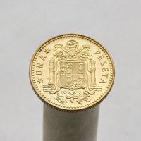 Испания 1 песета 1975