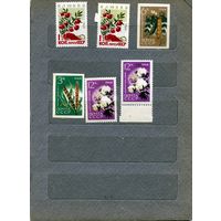 СССР, 1964,  СЕЛСКОХОЗЯЙСТВЕННЫЕ КУЛЬТУРЫ** сборка 6м  по 40 коп шт