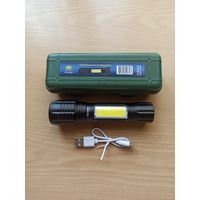 Фонарик светодиодный USB YYC-537
