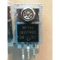 Транзистор -- IRF740 -- Тип MOSFET, на радиаторе, 10 шт
