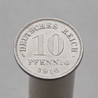 Германия 10 пфеннигов 1916 A Железо