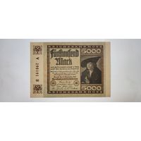 Германия 5000 марок 1922