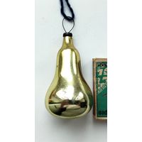 Ёлочная игрушка. Груша. У-7.