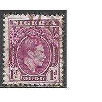 Нигерия. Король Георг VI. 1938г. Mi#48.