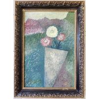 Акулов В. "Утро нового дня", 2008г. Холст на картоне, масло.Размер 50,5х70,5 см.