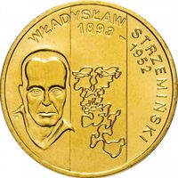 Польша 2 злотых, 2009 Художники Польши 19-20 века - Владислав Стржеминский UNC