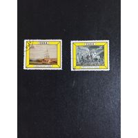 Открытие почтового музея. Парусники. Куба. 1965