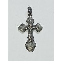 Крестик серебро  925 проба .
