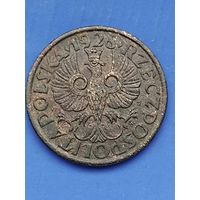Польша II Республика(1919-1939) 2 гроша 1928 г., без мц. НЕПЛОХАЯ.