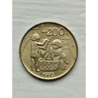 200 лир Сан-марино.