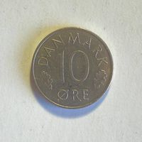 Дания 10 эре 1975