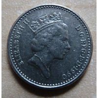 5 пенсов 1990 Великобритания