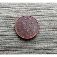 Werty71 Барбадос 1 цент 2000 Трезубец