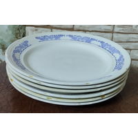 Тарелка эпохи СССР. Конаковский фаянсовый завод им. Калинина (Конаково), 1974-1991 гг.