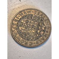 New Zealand half crown 1937