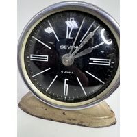 Будильник севани хром ссср с рубля