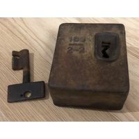 Замок старинный Ж/Д системы Мелентьева СССР