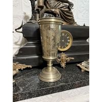 Ваза Москва латунь Никелированная 1950-е годы