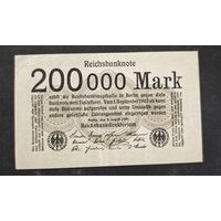 1923 год Германия 200000 марок
