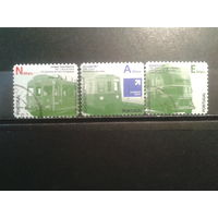 Португалия, 2009. Стандарт. Транспорт, самоклейки, полная серия