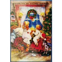 Новогодняя открытка. Лизи Мартин. Россия. 2018 г.