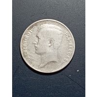 Бельгия 1 франк 1914 года .