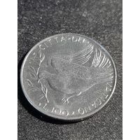 Ватикан 100 лир 1975 Голубь