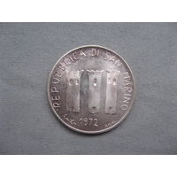 Сан-Марино 500 лир 1972 год  от 1 рубля без минимальной цены