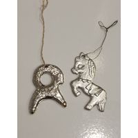 Ёлочные игрушки Пластик