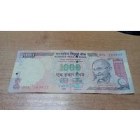 1000 рупий 2012 Индии   **143917