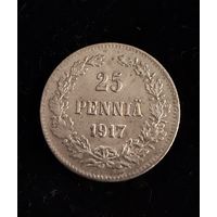 25 пенни 1917г. Николай 2