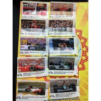 27  вкладышей Формула 1 Гран При Formula 1 Gran Prix