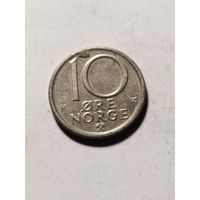 Норвегия 10 оре 1983