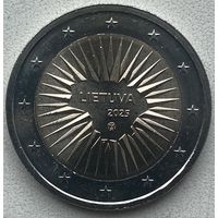 Литва 2 евро 2025 г. Оборона страны