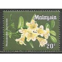 Вилайян Персикотуан. Цветы. Рододендрон. 1979г. Mi#6.