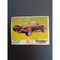 Вкладыш TURBO SPORT, ТУРБО СПОРТ мята. Состояние. В коллекцию.