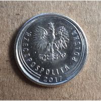 Польша 50 грошей 2017 г., Y# 973