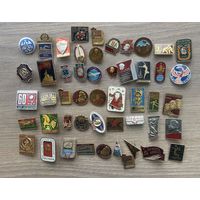 Значки СССР 50Шт с Рубля