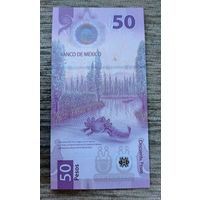 Werty71 Мексика 50 песо 2022 UNC банкнота