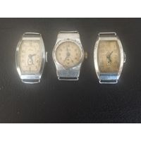 Женские  наручные часы марки Звезда. Лот из 3 часов.