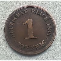 Германия 1 пфенниг, 1896 А  2-12-48