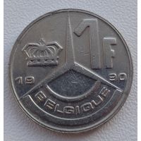 Бельгия 1 франк 1990 Belgique. Возможен обмен