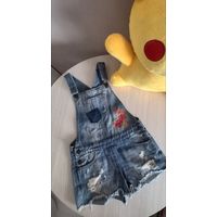 Джинсовый комбинезон ("песочник")