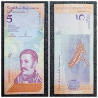 5 боливар Венесуэла 2018 г.